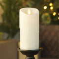 Luminara Wax Drip Flameless LED Candle White 3\