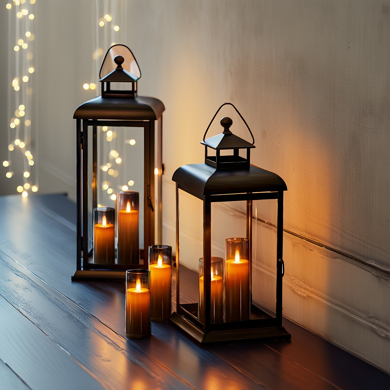 Flameless LED Candles 9pcs Flameless LED Pillar Candles with Remote & Timer | Flickering, Battery Operated, Decorative for Valentine's Day, Wedding, Home, Halloween, Christmas