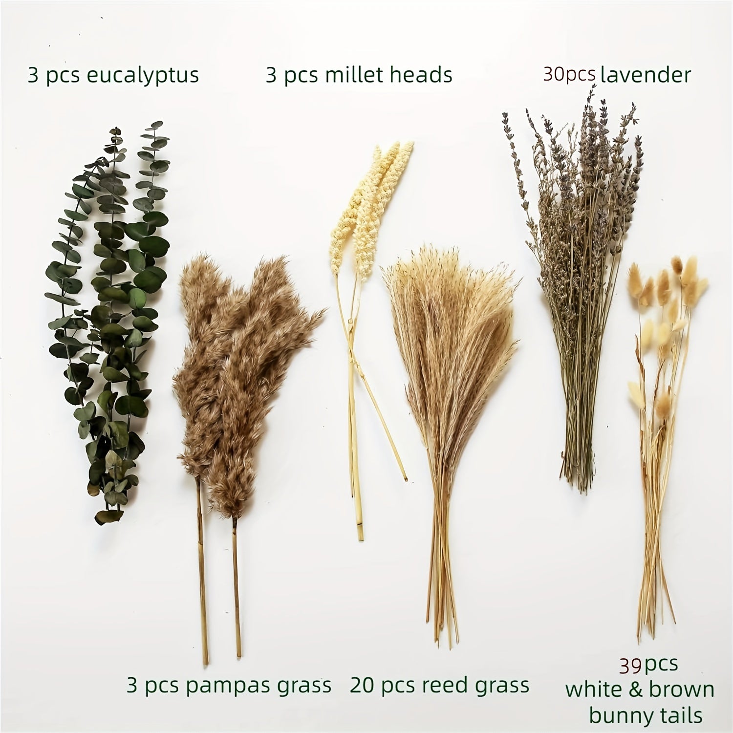 Dried Flowers Bouquet, 17\